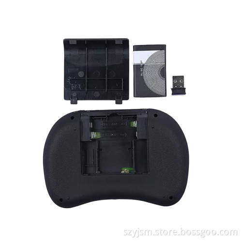 2.4G mini keyboard wireless air mouse with touchpad for smart TV android BOX